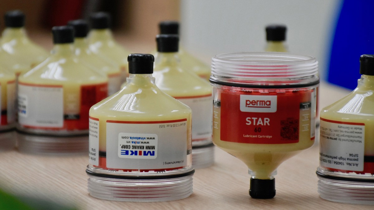 perma STAR Bình bơm mỡ tự động