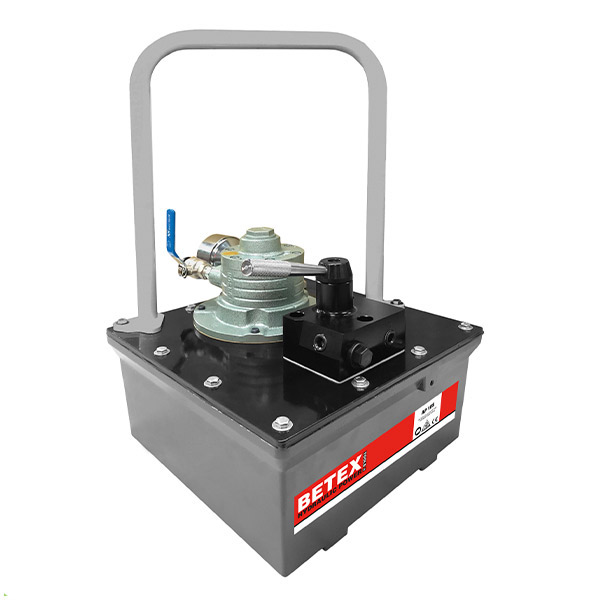 Bơm thủy lực 700bar dẫn động bằng khí nén dung tích 8000cc