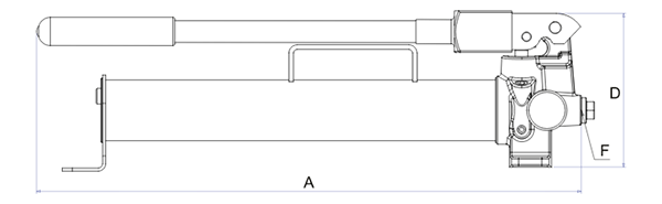 Bản vẽ bơm thủy lực HC, 2 cấp tốc độ vỏ thép, áp suất max 700 bar