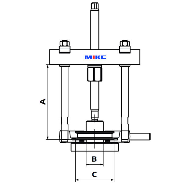 Bản vẽ bộ cảo đĩa hoàn chỉnh BETEX MP7