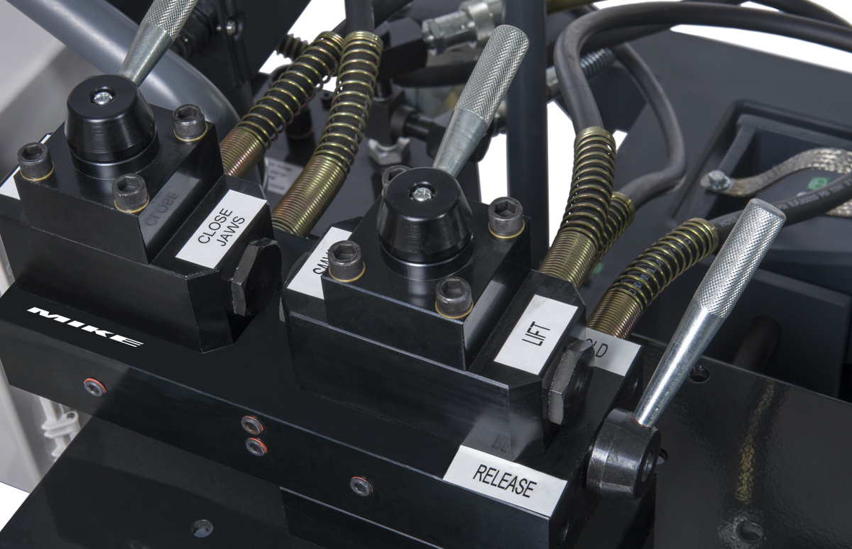 Cảo thủy lực 150 tấn HXMP 150, 3 chấu, di động, độ mở 1,6m thumbnail 2