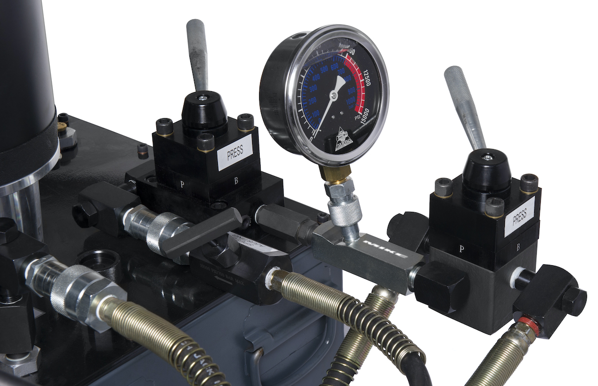 Cụm bơm thủy lực của vam 150 tấn HXMP150.