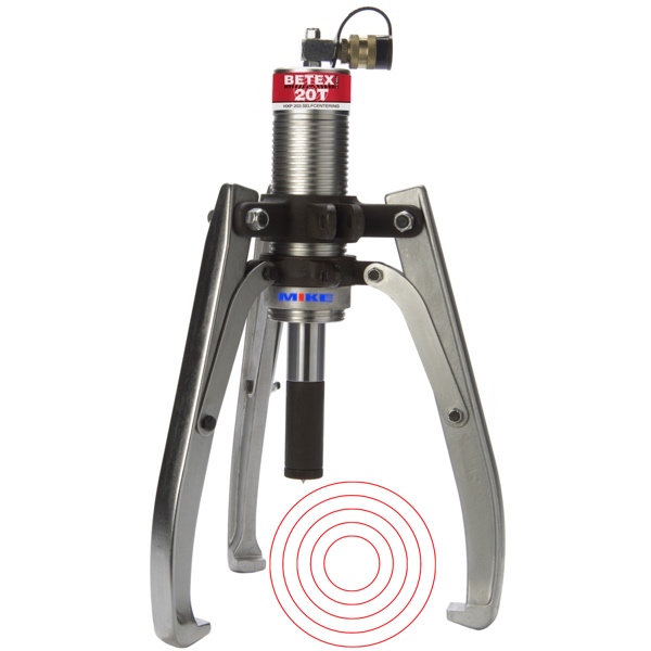 Cảo thủy lực HXP, sử dụng bơm rời, tự định tâm, 8 đến 50 tấn thumbnail 5