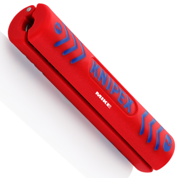 Dao rọc vỏ cáp đồng trục Knipex 16 60 100 SB, thiết kế gập