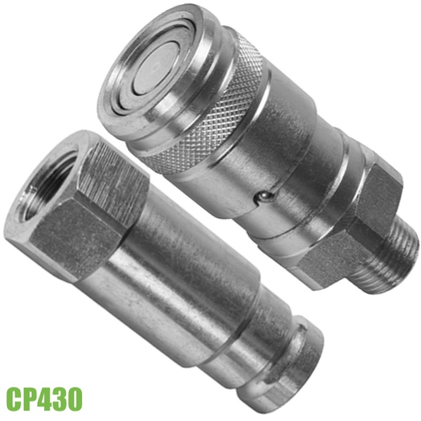 Khớp nối nhanh thủy lực CP430, không tràn dầu, max 700bar.