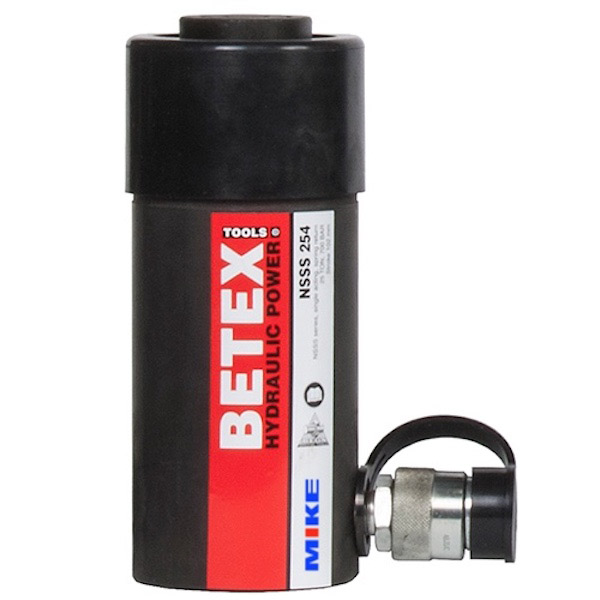 Kích thủy lực 1 chiều, BETEX NSSS 254, tải trọng 25 tấn, hồi về bằng lò xo