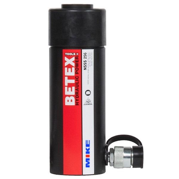Kích thủy lực 1 chiều, BETEX NSSS 256, tải trọng 25 tấn, hồi về bằng lò xo