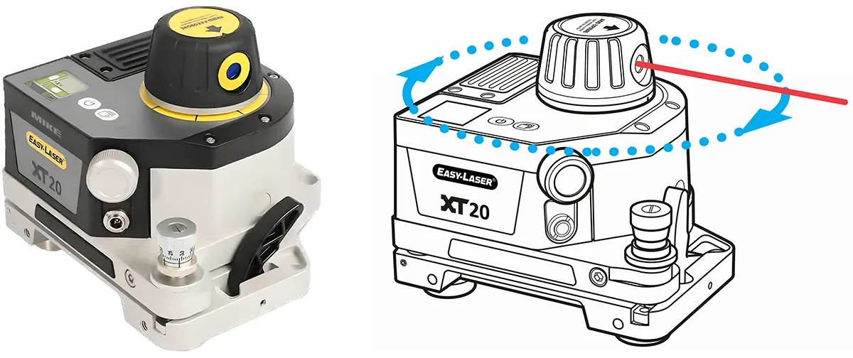 Đầu phát laser Easy laser XT20