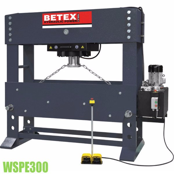 Máy ép thủy lực 300 tấn WSPE300 khung chữ H, đầu di động