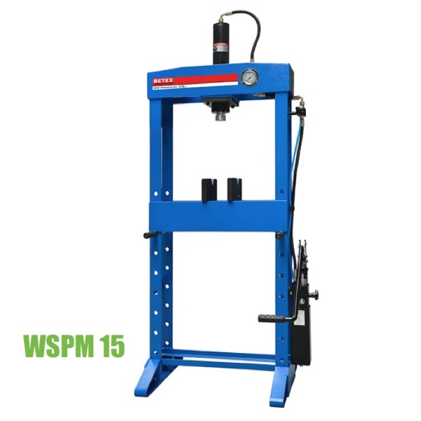 Máy ép thủy lực 15 tấn WSPM15, xilanh cố định.