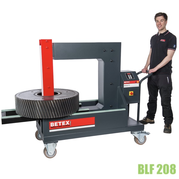 Máy gia nhiệt vòng bi đường kính 1700mm, bánh răng, BLF 208 mobile