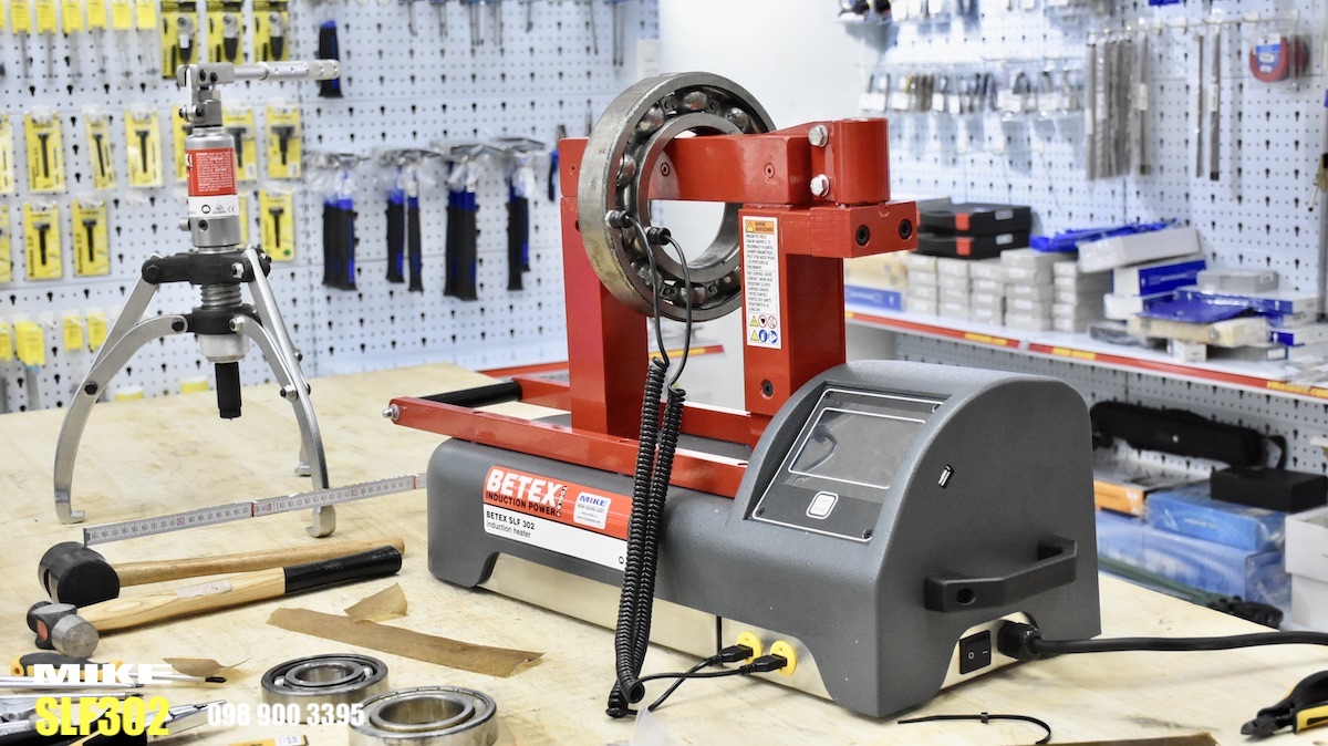SLF302 máy gia nhiệt vòng bi có màn hình cảm ứng của BETEX