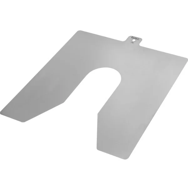 Shim inox size A khổ 50x50, size bulong M12, cân chỉnh chân máy