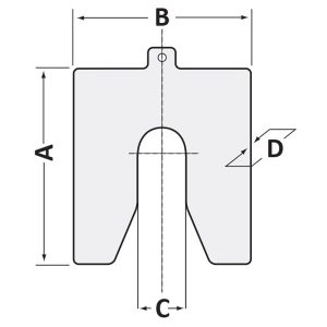 thông số kích thước tổng thể shim Betex
