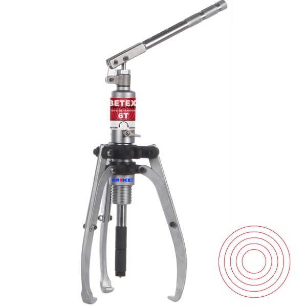 Cảo thủy lực HSP tự định tâm, 2 hoặc 3 chấu hoán đổi, liền bơm. thumbnail 3