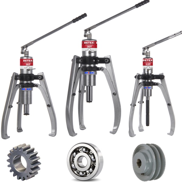 Cảo thủy lực HSP tự định tâm, 2 hoặc 3 chấu hoán đổi, liền bơm.