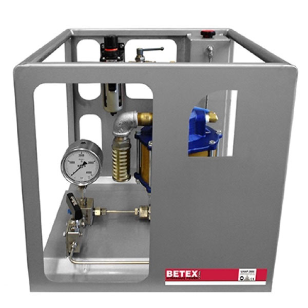 Bơm thủy lực siêu áp BETEX UHAP 2800, dẫn động bằng khí nén