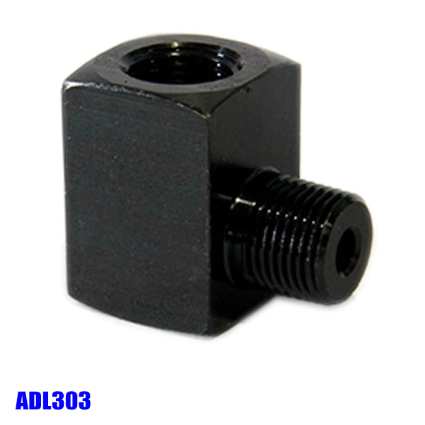 Co nối ADL303, vuông góc 90 độ, chuẩn ren thuận 3/8" NPT