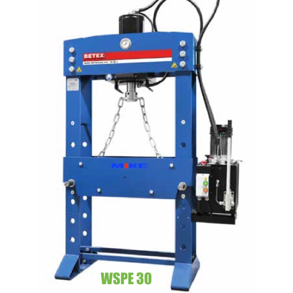 Máy ép thủy lực Betex WSPE30 kiểu chữ H, lực ép max 30 tấn