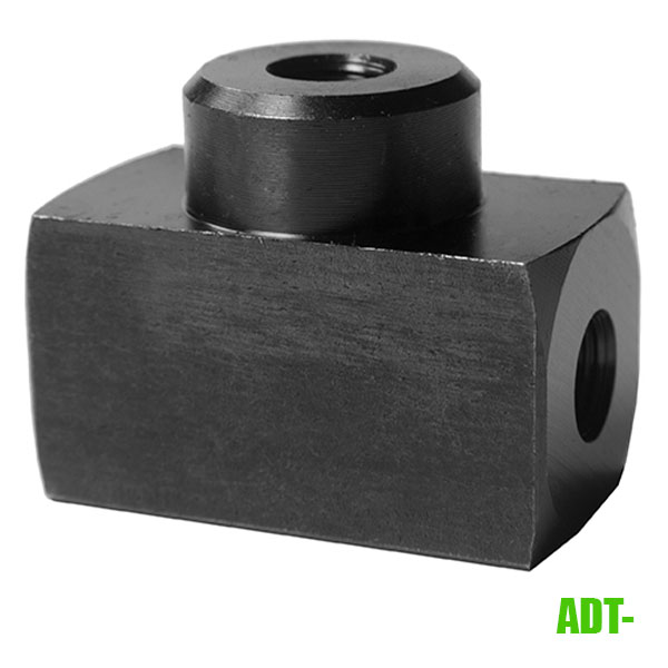 Đầu nối ren trong chữ T chia nhánh, áp suất max 700 bar. Betex ADT