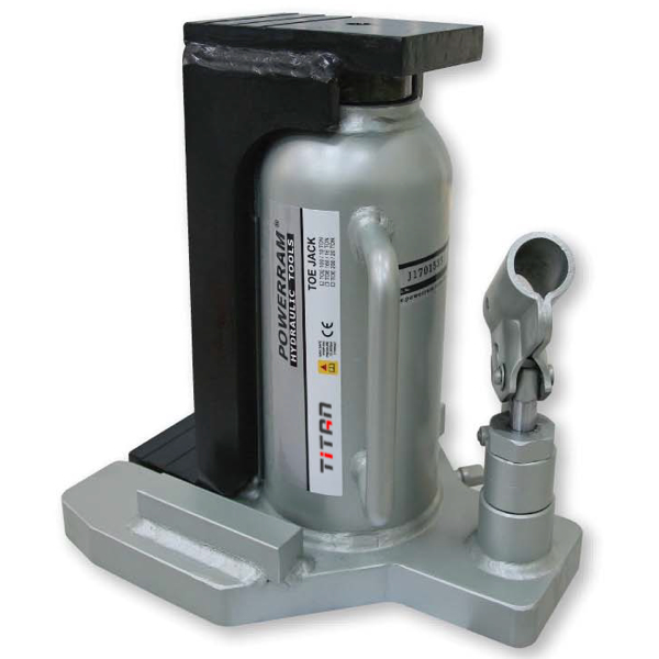 Con đội thủy lực có móng Powerram TOE kích móc tải 2.5–50 tấn